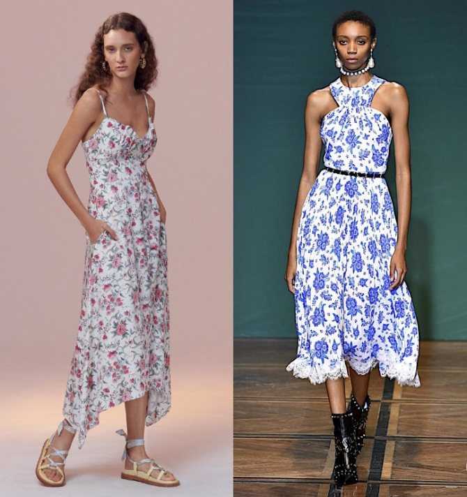 Платья и сарафаны весна-лето 2021 | модные тенденции, фото