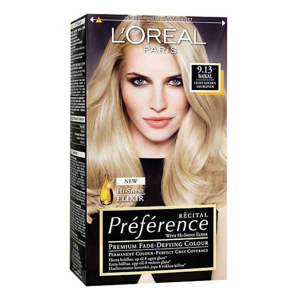 Лореаль преферанс: палитра цветов красок для волос loreal preference, холодные оттенки блонд, каштановые и светло-русые, отзывы