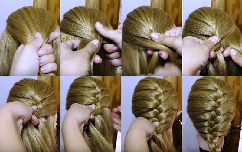Плетение кос на длинные и средние волосы: видео-уроки