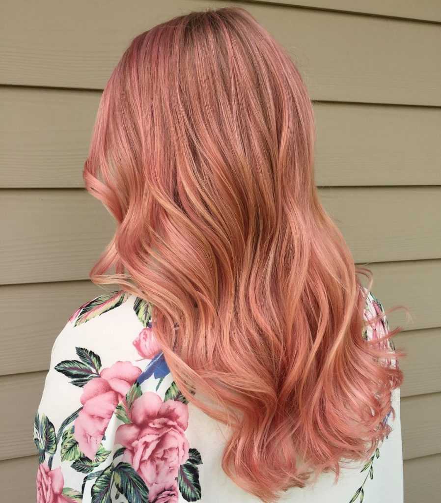 Оригинальные розовые волосы (50 фото) — стильное окрашивание 2018