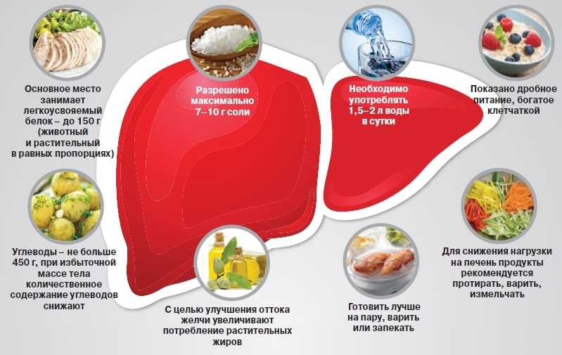 Dieta hepatica alimentos prohibidos