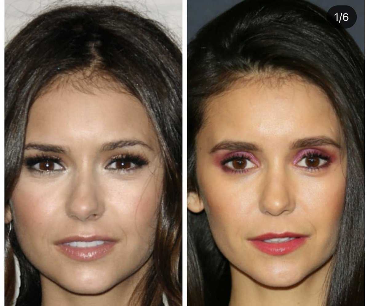 Nina dobrev nose job