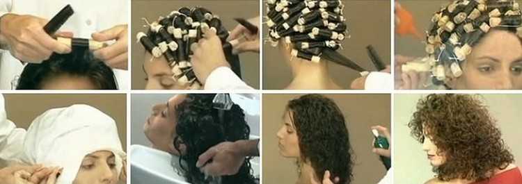 Современные виды химической завивки волос