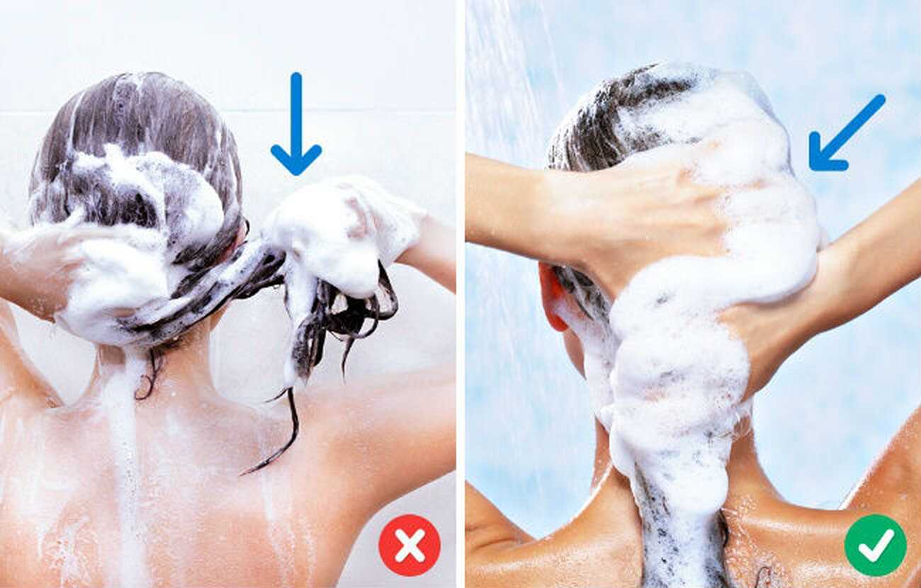 Как мыть голову чтобы волосы укладывались