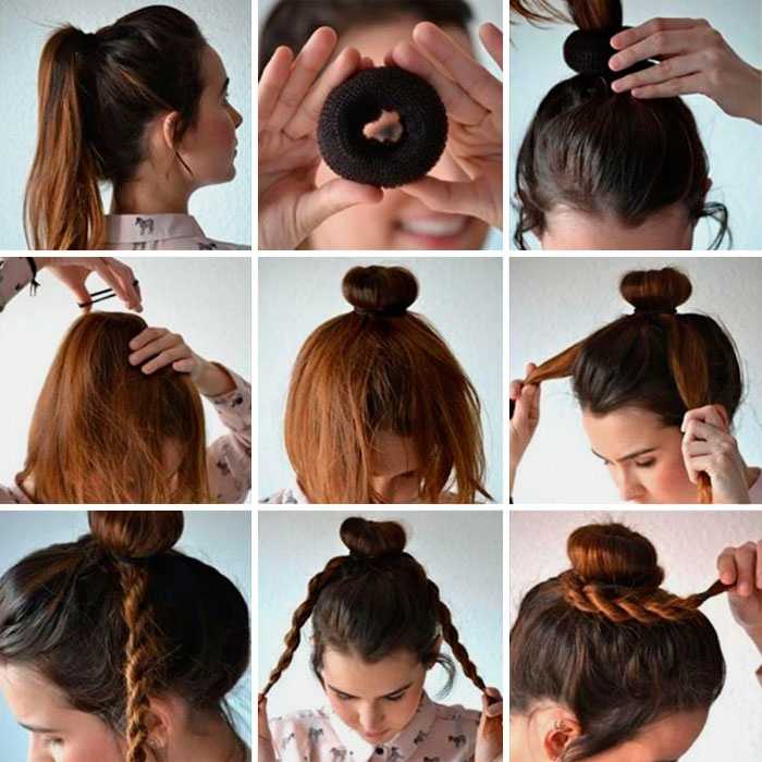 Как сделать 15 видов небрежных пучков: фото, видео, советы — правильный уход за волосами