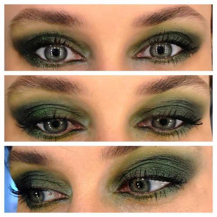 Оттенки теней для зелёных глаз — какие подходят лучше всего