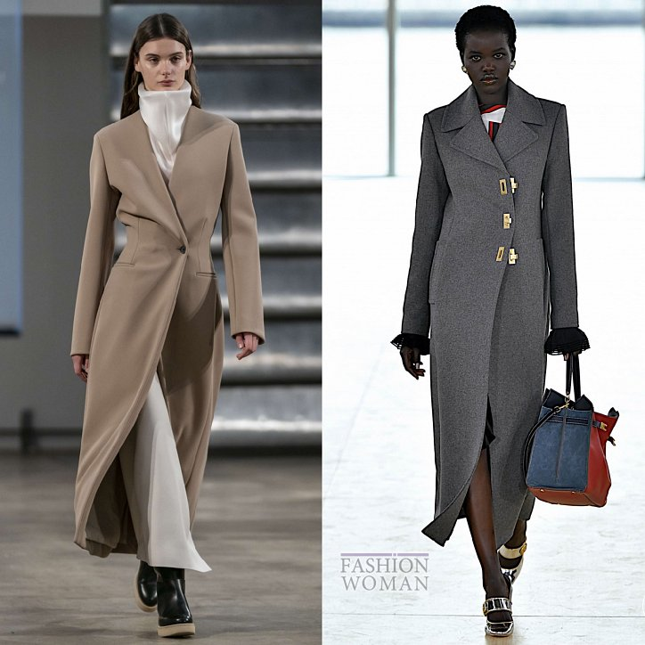 Модное пальто осень-зима 2018-2019 года для женщин. фото