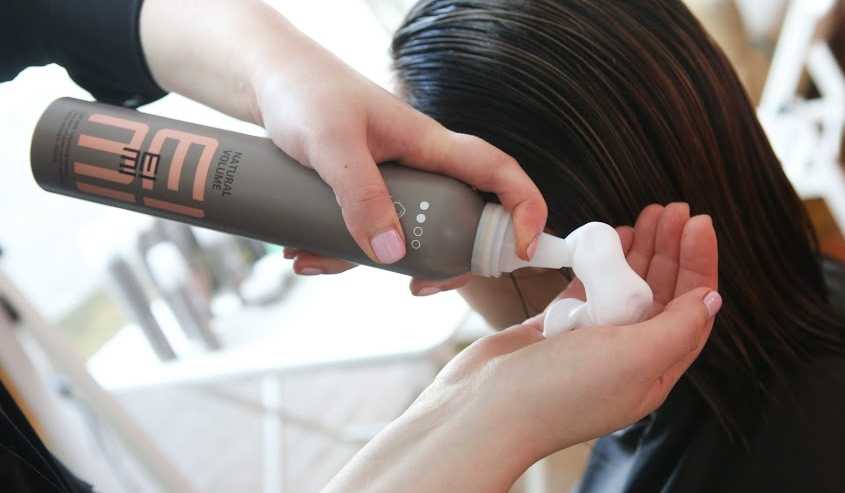 Как пользоваться муссом для укладки волос? избегаем типичные ошибки