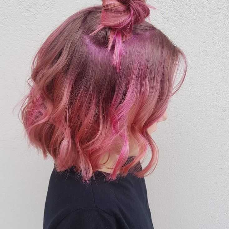 Розовая краска для волос - какие оттенки бывают, как покрасить и ухаживать за цветом?