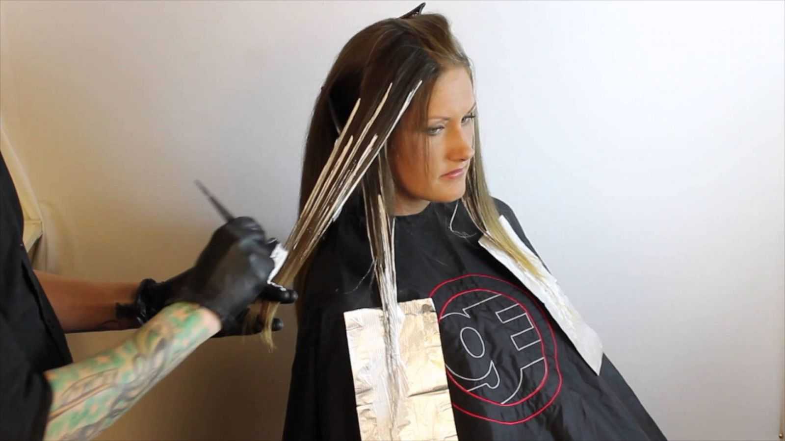 Техника балаяж: окрашивание в домашних условиях - hair site