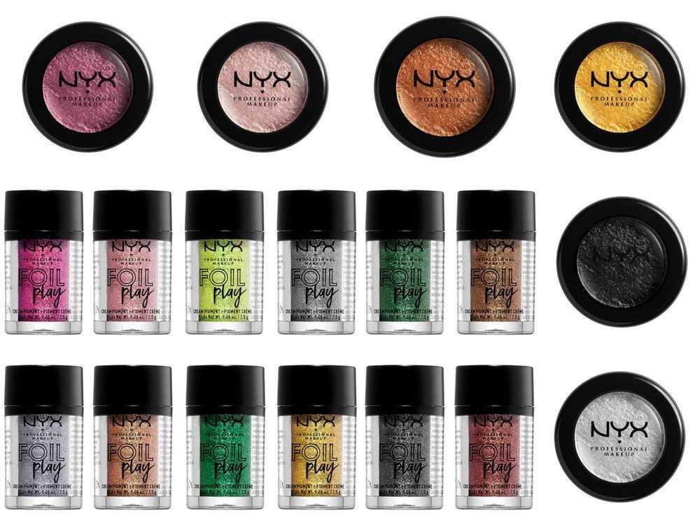 Рассыпачатые пигменты NYX Pigments  как и чем наносить особенности использования Популярные оттенки  фото и видео уроки макияжа с пигментами от NYX