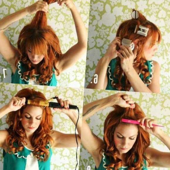 10 способов накрутить волосы без плойки и бигуди