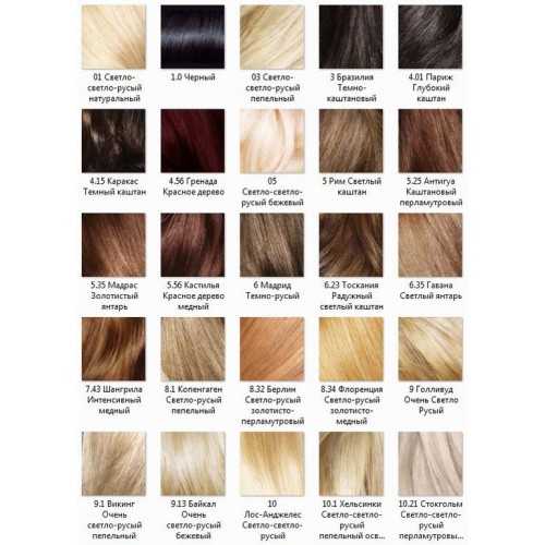 Краска для волос лореаль (l'oreal): палитра цветов + фото | quclub.ru