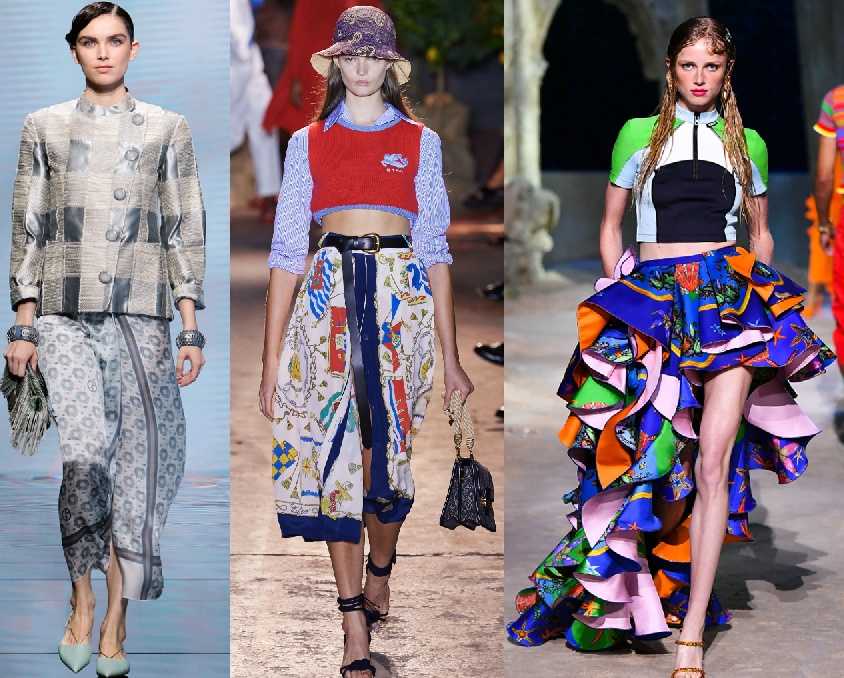 С чем носить кожаную юбку: модные образы 2020