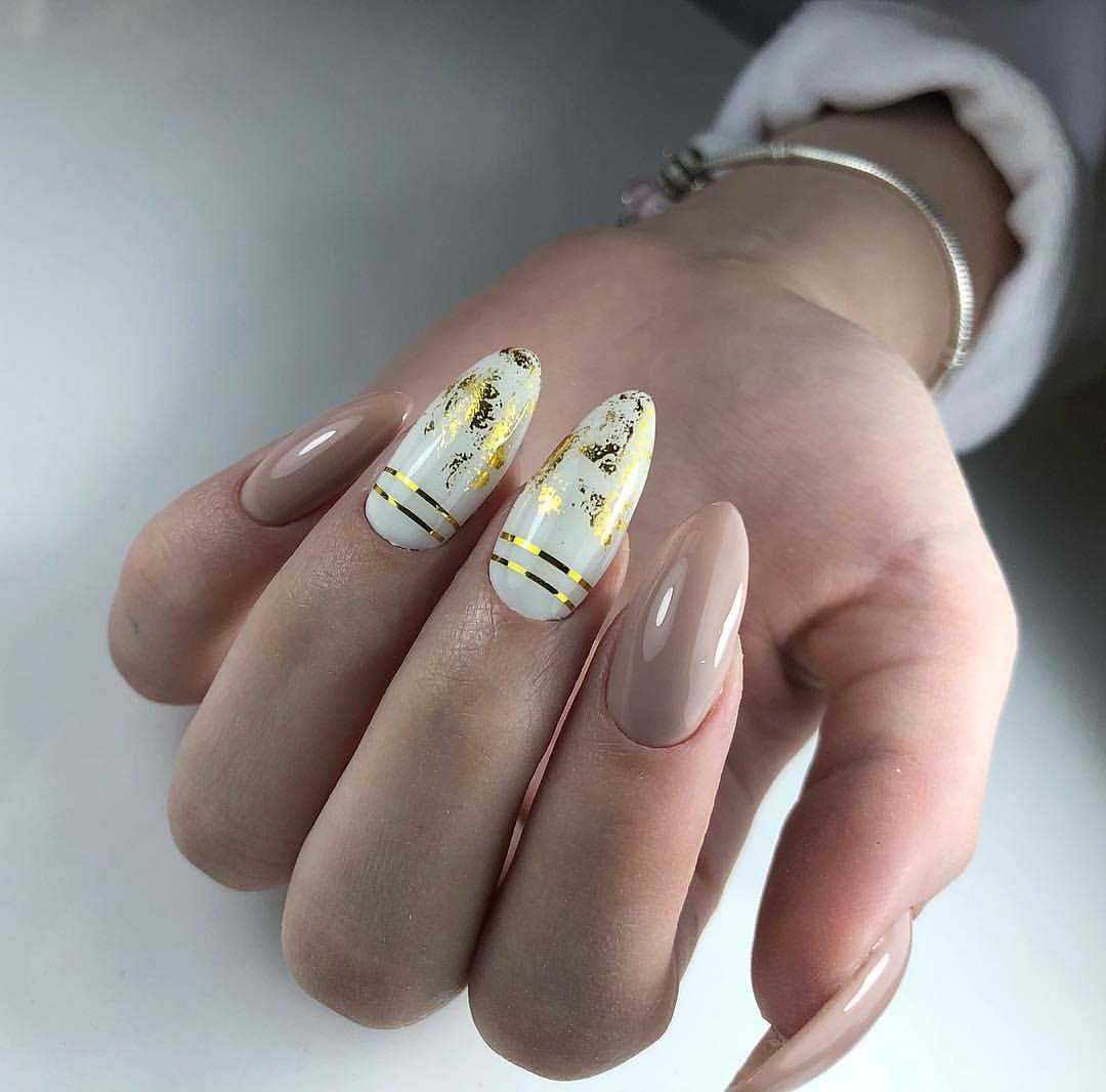Дизайн ногтей с фольгой: фото, модные новинки маникюра
