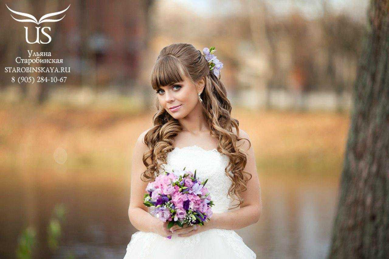 Свадебные прически на короткие волосы 2021 - фото укладок