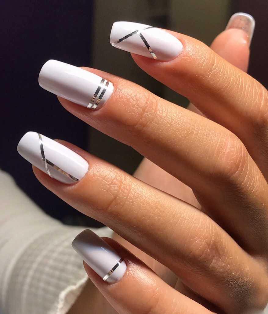 Белый маникюр 2021 новинки: модные белые ногти, тренды и тенденции белого дизайна ногтей