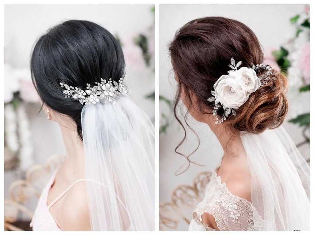 Да здравствуют девушки эмансипе: очень красивые свадебные прически на короткие волосы
