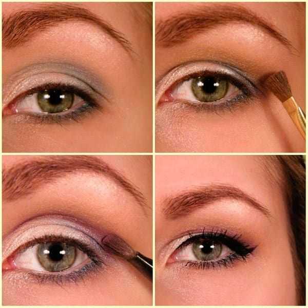 Как сделать темный макияж глаз для темных волос Пошаговая инструкция по вечернему с темными тенями