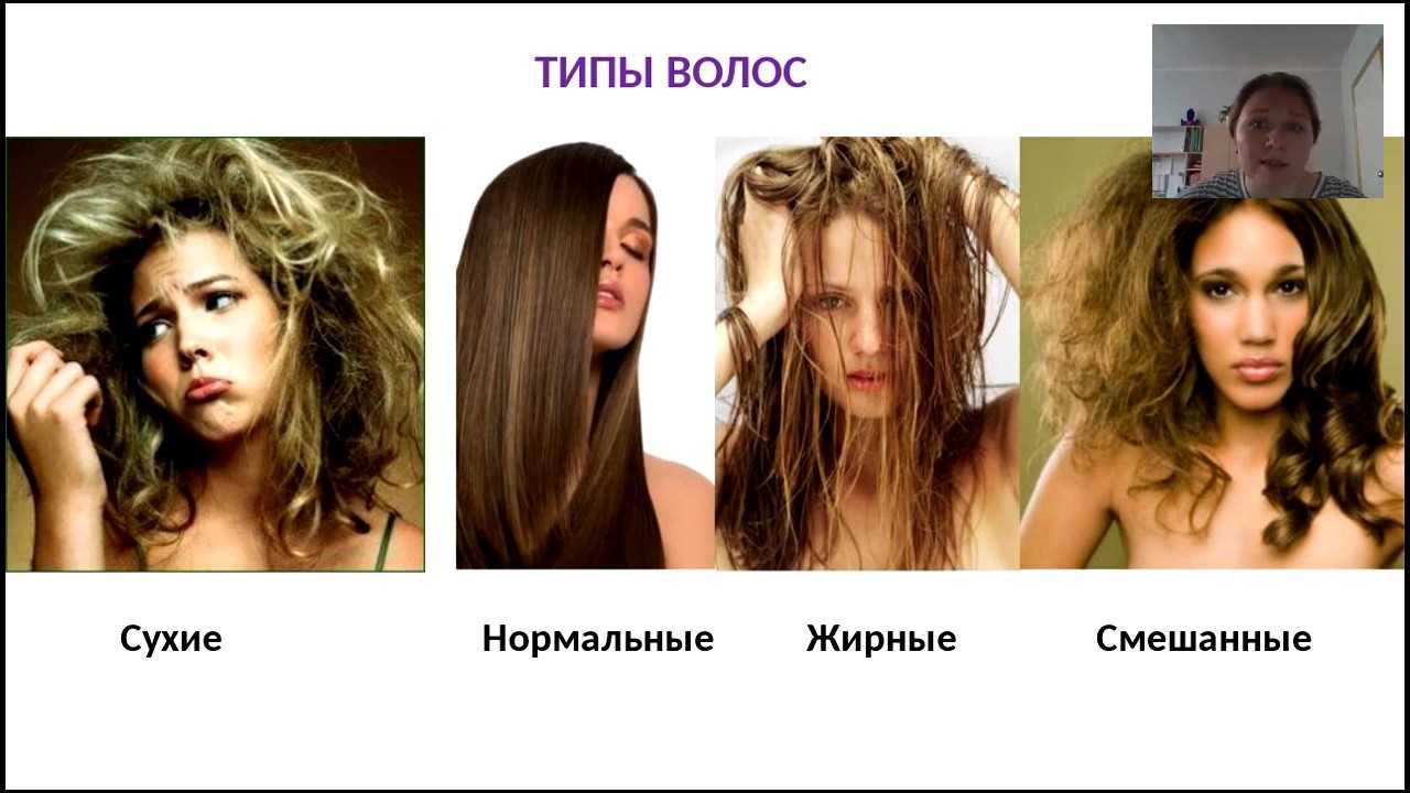 Уход за волосами типы волос таблица