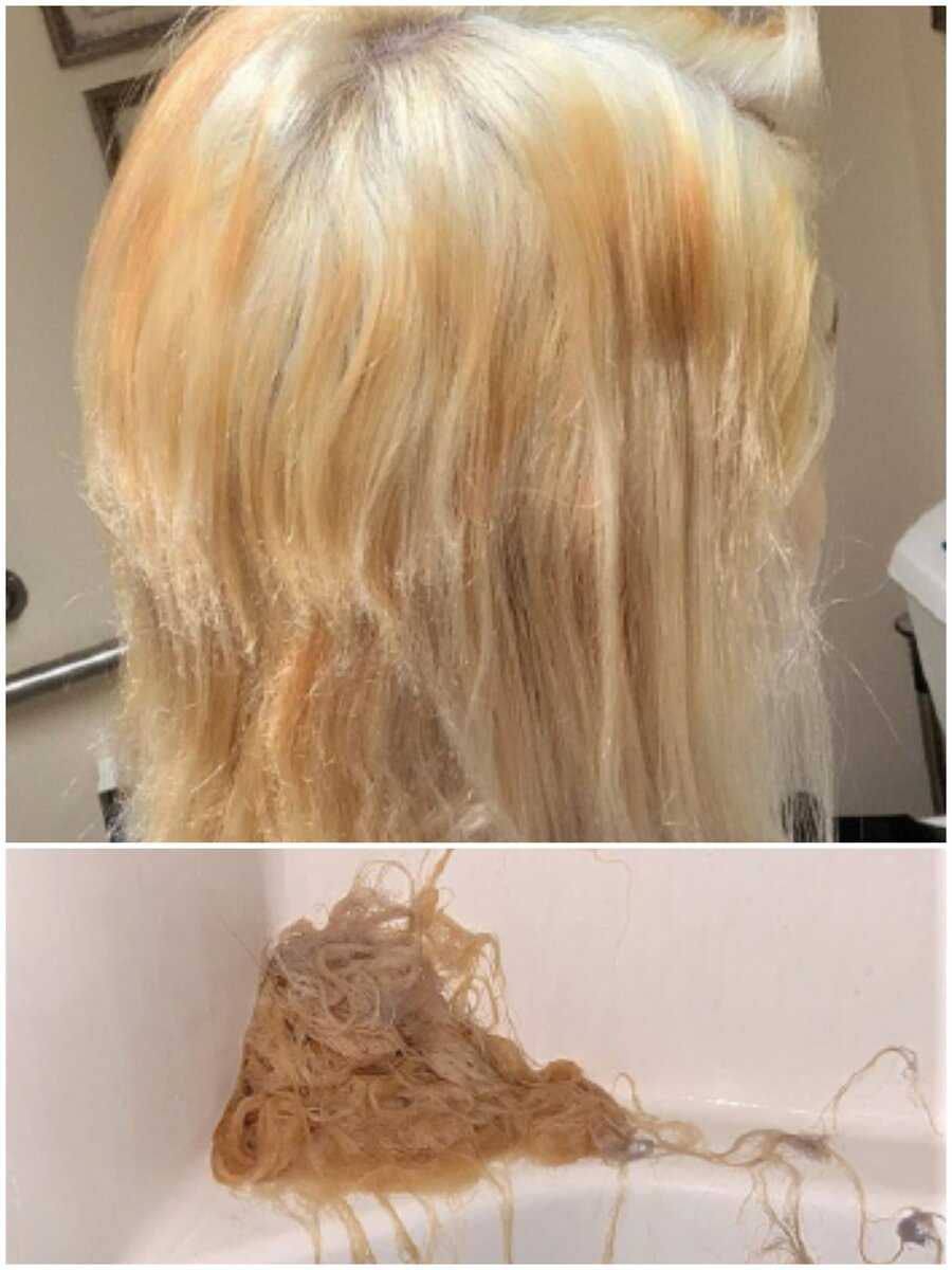 Как сделать так чтобы у блондинки были хорошие волосы