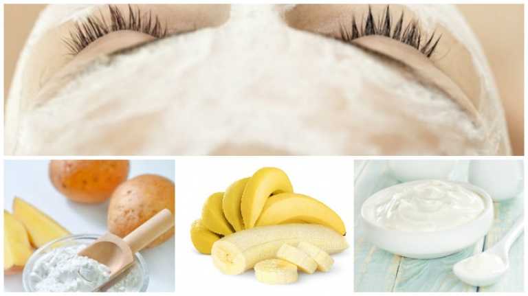Маска для лица с бананом: простые рецепты