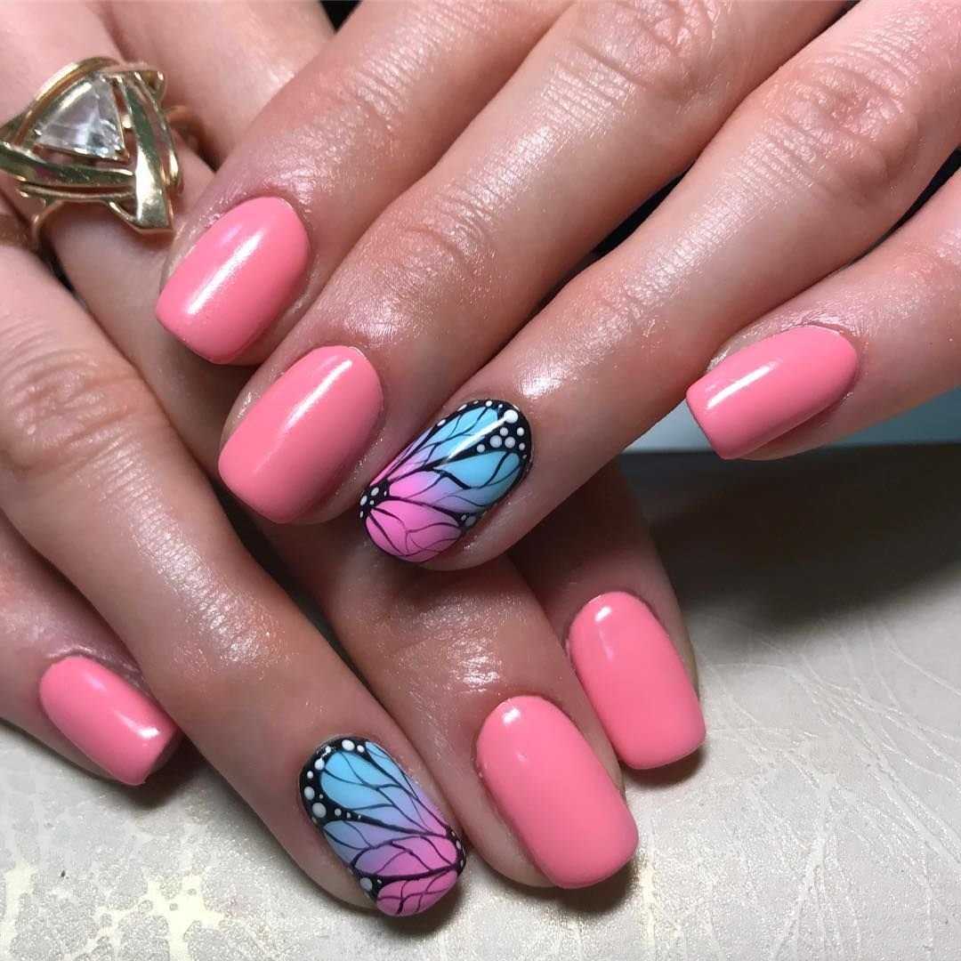 Как нарисовать бабочки на ногтях? — modnail.ru — красивый маникюр