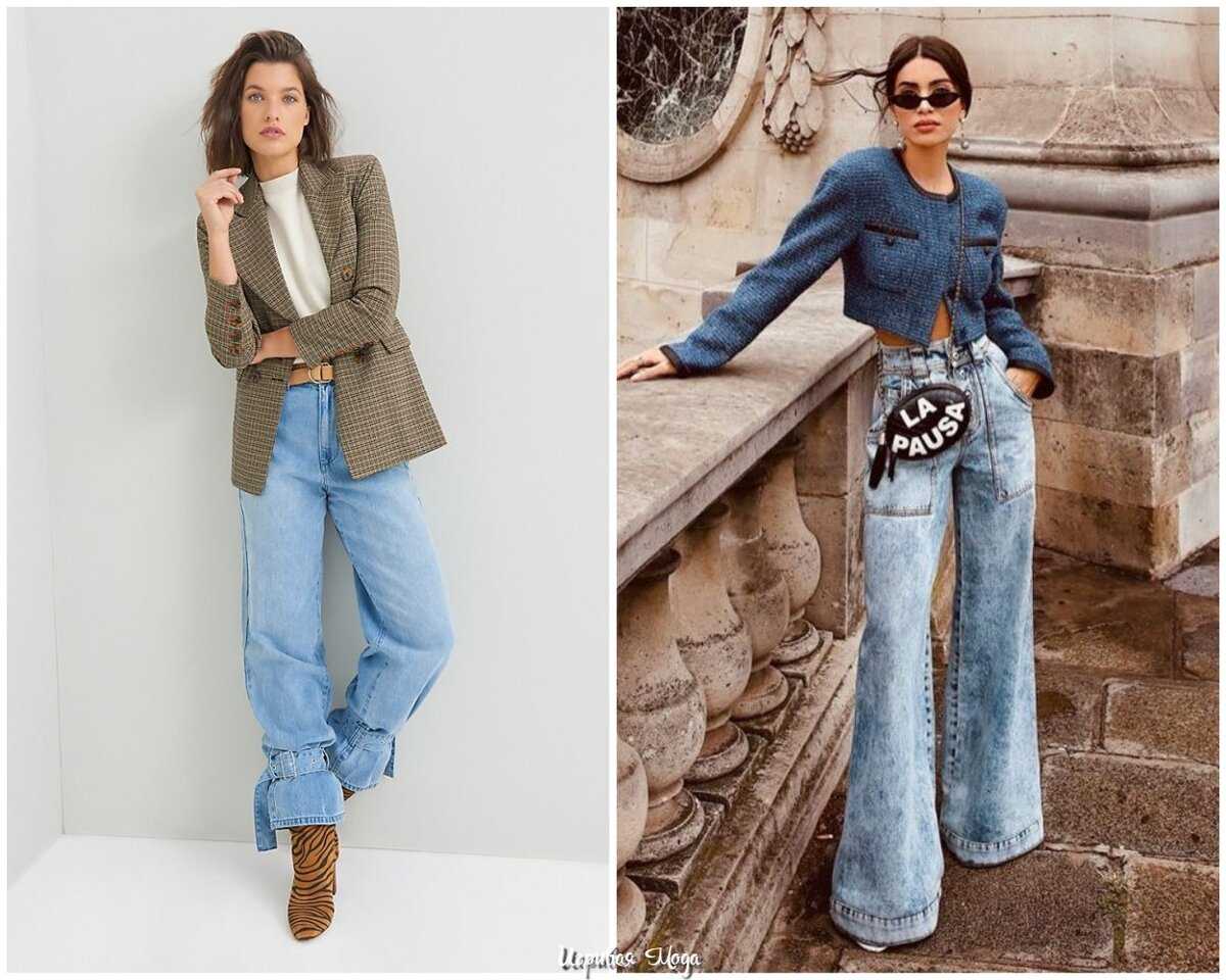 Лучшие женские джинсы клеш | модные новинки сезона