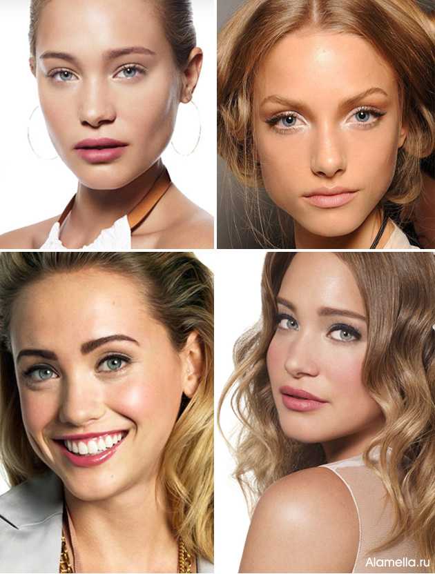 Как подобрать цвет, форму и макияж бровей блондинкам с разным цветом глаз (голубыми, зелеными, карими, серыми и другими)