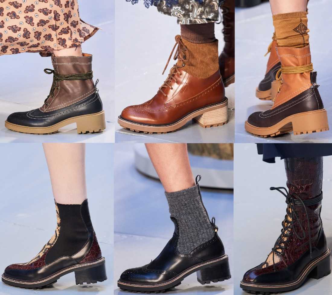 Самые модные тренды обуви осень 2021-2022
