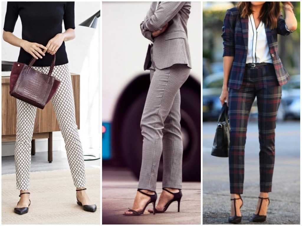 С чем и как носить кожаные женские брюки осенью и зимой - модные тренды