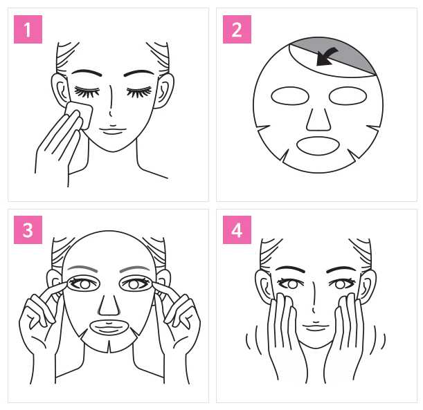 Как пользоваться тканевой маской для лица | чистая линия