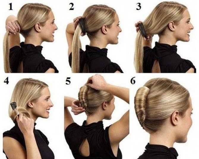 Как сделать прическу ракушка на длинные, средние и короткие волосы — пошаговые фото