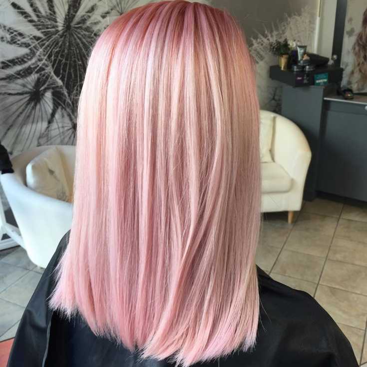[50 фото]: розовые волосы — окрашивание & оттенки 2018