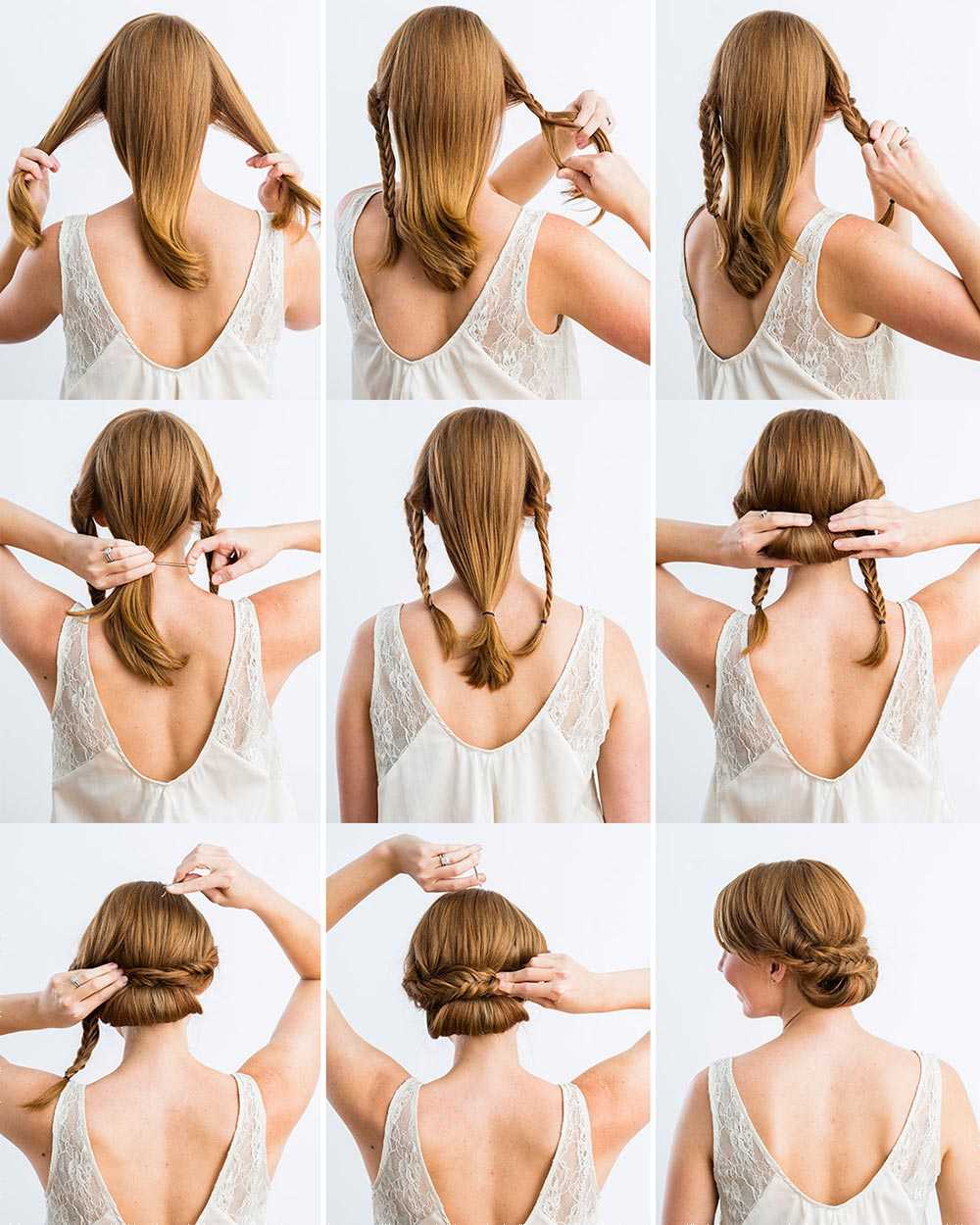 Как сделать высокую прическу на средние и длинные волосы 10 модных причесок с фото, которые подходят как для дома, так и для вечеринки или работы