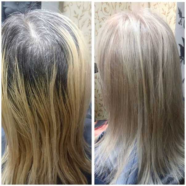 Прикорневое мелирование на отросшие корни для блондинок: фото до и после процедуры, пошаговая инструкция, а также нюансы для натуральных и осветленных волос