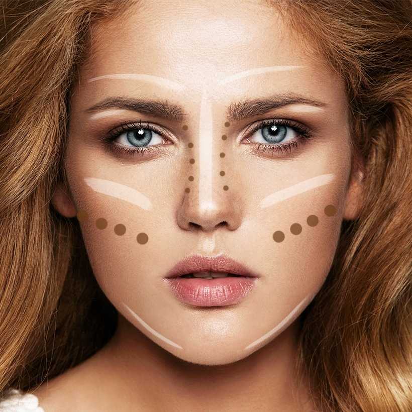 Техника стробинг в макияже - преображение за 5 минут