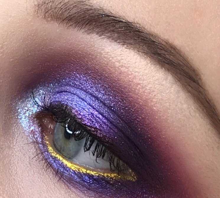 Как сделать фиолетовый макияж Как выбрать оттенок фиолетовых теней Какой оттенок подойдет вам и как правильно нанести тени