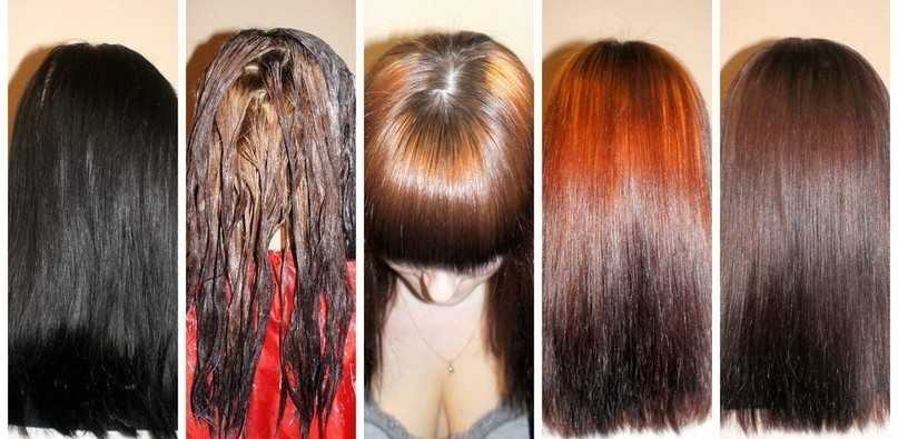 Осветление темных волос [фото до и после, выбор краски]