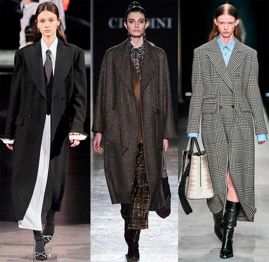 6 самых модных моделей женских модных пальто сезона весна  года Обзор главных тенденций сезона с фото из последних коллекций Стильные пальто разных расцветок и фасонов