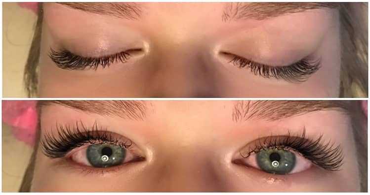 Беличий эффект наращивания ресниц: фото до и после, техника, отзывы - the lashes