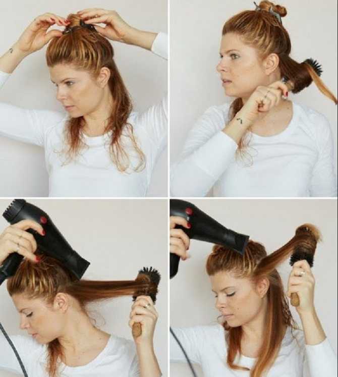 Как сделать укладку для волос разной длины - советы для начинающих