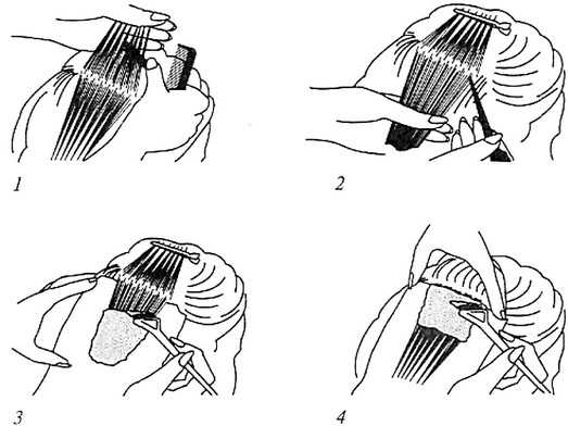 Инструкционная карта выполнение окрашивания волос методом "омбре""