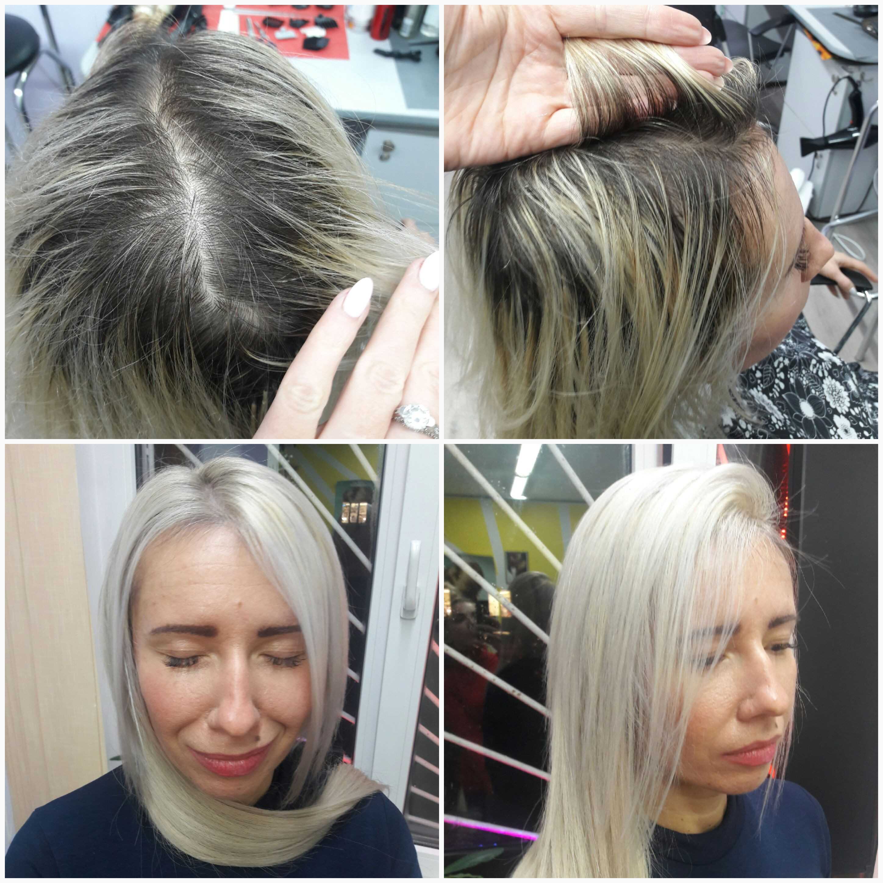 Прикорневое мелирование - техника окрашивания и рекомендации по уходу за мелированными волосами