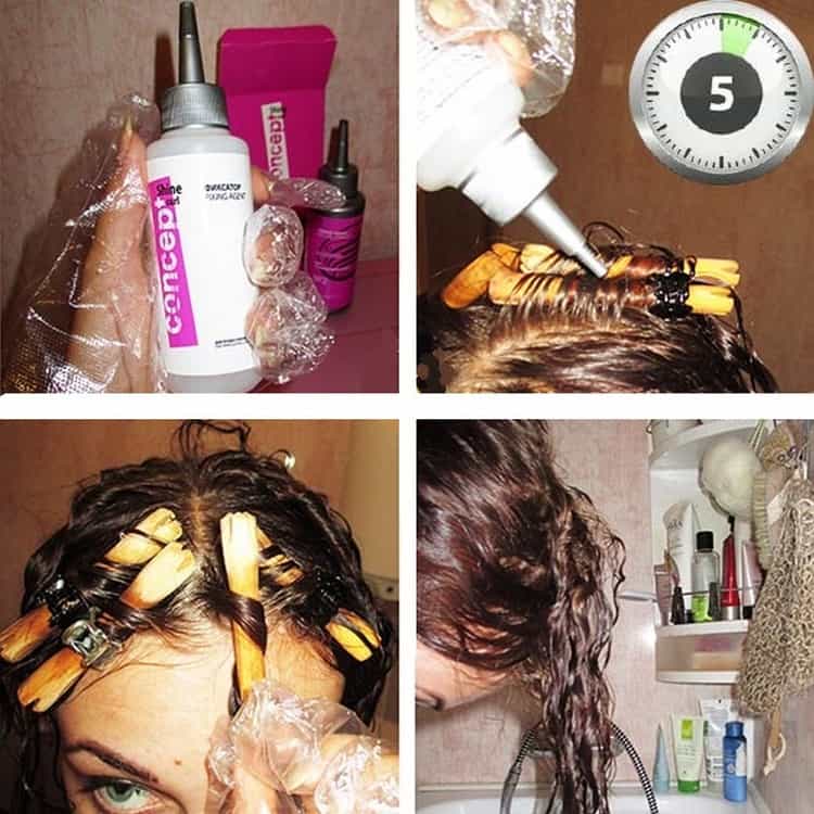 Виды химической завивки волос на разную длину: фото, видео