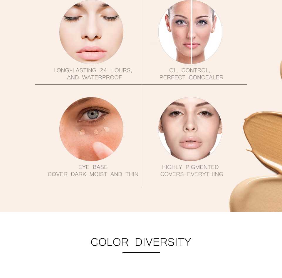 Как выбрать консилер для лица по цвету кожи: обзор 3 средств