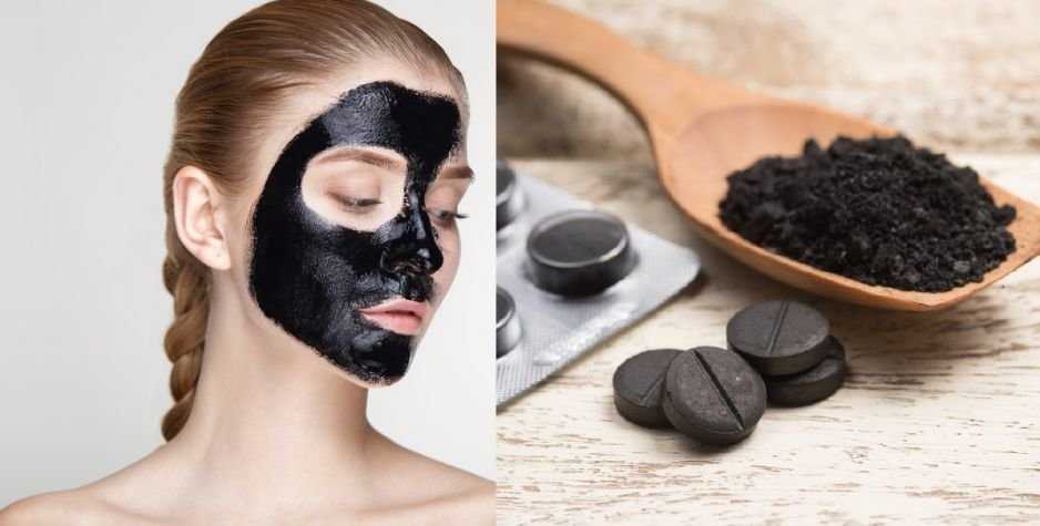 Лучший рецепт очищающей маски для лица  маска для лица с активированным углем и желатиновая маска для лица Избавляет от прыщей, черных точек и жирного блеска