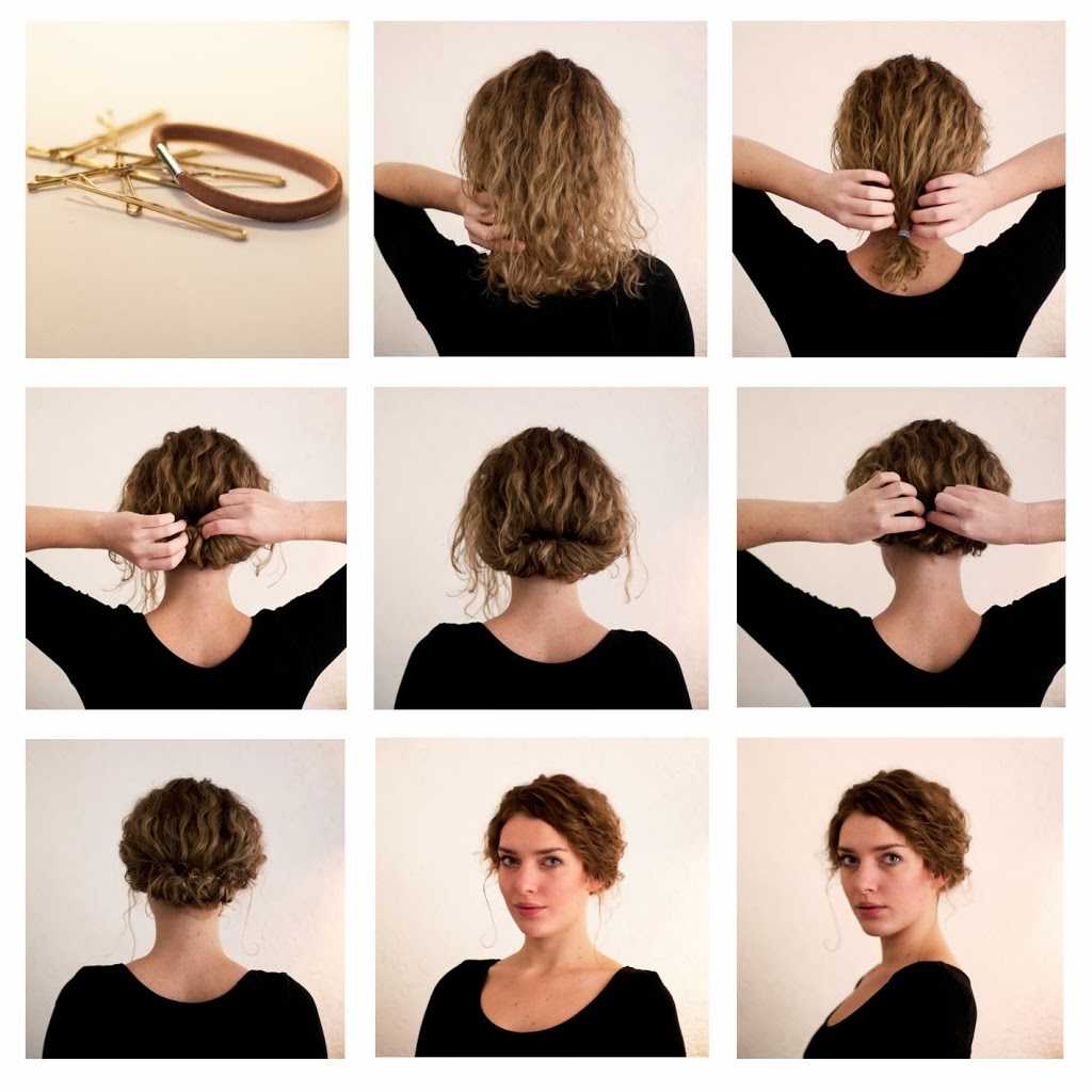 Вечерние прически на короткие волосы своими руками легко сделать в домашних условиях - фото - уход за волосами