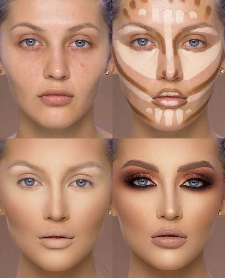 Как наносить макияж для начинающих на глаза, лицо и губы Как правильно нанести макияж в домашких условиях пошаговые фото и видео инструкции